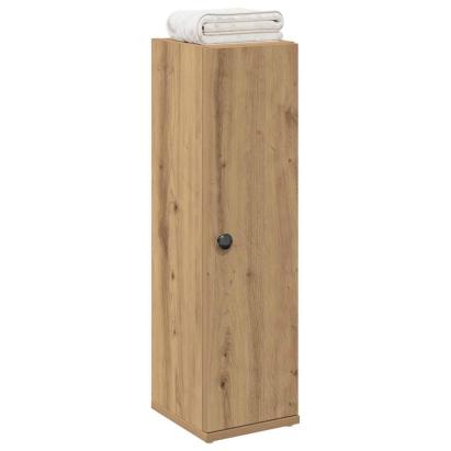 Dulap de baie cu suport role, stejar artizanal, 20,5x22x72 cm GartenMobel Dekor