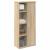 Dulap de baie cu suport role, stejar sonoma, 39x22x90 cm GartenMobel Dekor