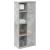 Dulap de baie cu suport role, gri beton, 39x22x90 cm GartenMobel Dekor