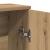 Dulap de baie cu suport role, stejar artizanal, 39x22x90 cm GartenMobel Dekor