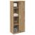 Dulap de baie cu suport role, stejar artizanal, 39x22x90 cm GartenMobel Dekor