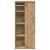 Dulap de baie cu suport role, stejar artizanal, 39x22x90 cm GartenMobel Dekor
