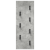 Răcător de paltoane montat pe perete Gri beton 30 x 1.5 x 80 cm GartenMobel Dekor