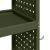 Cărucior pentru unelte cu raft cu roata Olivengrønn 75 x 35 x 73 cm GartenMobel Dekor