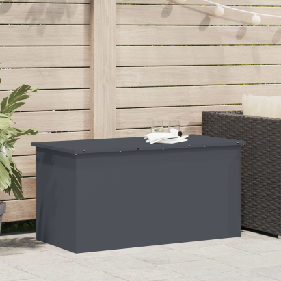 Cutie de depozitare exterioară Antracit 100 x 50.5 x 50 cm GartenMobel Dekor
