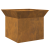 Cuptor de foc Ruginit 50 x 50 x 40 cm GartenMobel Dekor