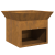 Cuptor de foc Ruginit 50 x 50 x 40 cm GartenMobel Dekor