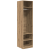 Dulap cu raft stejar artizanal 50 x 50 x 200 cm Lemn compozit GartenMobel Dekor