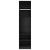 Dulap cu raft cu depozitare Stejar negru 50 x 50 x 200 cm Lemn compozit GartenMobel Dekor