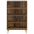 Bufet cu raft Lemn vechi 57 x 35 x 90 cm Lemn compozit GartenMobel Dekor