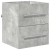 Dulap de Baie Gri Betonal 41 x 38.5 x 48 cm Lemn compozit GartenMobel Dekor