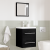 Dulap de Baie Stejar negru 41 x 38.5 x 48 cm Lemn compozit GartenMobel Dekor