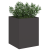 Vază pentru Grădină Negru 32 x 32 x 40 cm Oțel laminat la rece GartenMobel Dekor