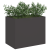 Vază pentru Grădină Negru 50 x 32 x 40 cm Oțel laminat la rece GartenMobel Dekor