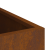 Vază pentru Grădină Maro 50 x 32 x 40 cm Oțel Vechi GartenMobel Dekor