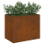 Vază pentru Grădină Maro 50 x 32 x 40 cm Oțel Vechi GartenMobel Dekor