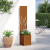 Ghiveci de Grădină cu Panou Decorativ Ruginit 32 x 140 cm GartenMobel Dekor
