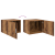 Dulap de perete Lemn vechi 50 x 42.5 x 40 cm Lemn compozit GartenMobel Dekor