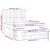 Pat box spring cu saltea, gri deschis, 140x190 cm, textil GartenMobel Dekor