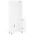 Dulap înalt, alb, 69,5x34x180 cm, lemn compozit GartenMobel Dekor