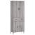 Dulap înalt, gri sonoma, 69,5x34x180 cm, lemn compozit GartenMobel Dekor