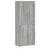Dulap înalt, gri sonoma, 69,5x34x180 cm, lemn compozit GartenMobel Dekor