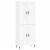 Dulap înalt, alb, 69,5x34x180 cm, lemn compozit GartenMobel Dekor