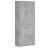 Dulap înalt, gri beton, 69,5x34x180, lemn compozit GartenMobel Dekor