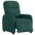 Fotoliu rabatabil electric, verde închis, material textil GartenMobel Dekor