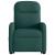Fotoliu rabatabil de masaj, cu ridicare, verde închis, textil GartenMobel Dekor