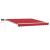 Marchiză Retractabilă Roșie with Manual Roșu 300 x 250 cm Roșu GartenMobel Dekor