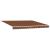 Marchiza retractabilă manuală Galben și portocaliu 400 × 350 cm GartenMobel Dekor