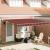 Marchiză retractabilă Galben și portocaliu 400 × 350 cm GartenMobel Dekor