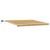 Marchiză retractabilă manuală with Galben / gri / alb 400 × 350 cm GartenMobel Dekor