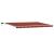 Marchiză retractabilă with Manual Portocalie și maro 500 × 300 cm GartenMobel Dekor