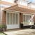 Marchiză Retractabilă Dungi portocalii / gri / blue 600 × 300 cm GartenMobel Dekor