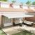 Măciă Retractabilă Alb 600 × 300 cm Alb GartenMobel Dekor