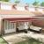 Marchiză Retractabilă Portocalie și maro 600 × 350 cm GartenMobel Dekor