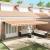 Marchiză Retractabilă Galben și portocaliu 600 × 350 cm GartenMobel Dekor