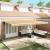 Marchiză retractabilă Galben / gri / alb 600 × 350 cm Multicolour GartenMobel Dekor