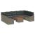 Set canapea pentru grădină 10 pcs Gri 55 x 55 x 37 cm GartenMobel Dekor