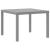 Set de Masă pentru Grădină 3 pcs Gri deschis 100 x 100 x 73 cm GartenMobel Dekor