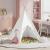 Cort Teepee Altele Alb Mediu Poliester GartenMobel Dekor