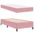 Cadru de pat Altele Roz și alb 90 x 190 cm Catifea GartenMobel Dekor
