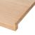 Pervaz 2 buc lemn masiv de stejar netratat 70x40x2 cm GartenMobel Dekor