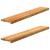 Pervaz 2 buc lemn masiv de maro deschis 120x20x2 cm GartenMobel Dekor