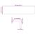 Pervaz 2 buc lemn masiv de maro deschis 110x25x2 cm GartenMobel Dekor