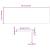 Pervaz 2 buc lemn masiv de maro deschis 70x30x2 cm GartenMobel Dekor
