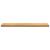 Pervaz 2 buc lemn masiv de maro deschis 120x30x2 cm GartenMobel Dekor