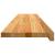 Pervaz 2 buc lemn masiv de maro deschis 120x30x2 cm GartenMobel Dekor